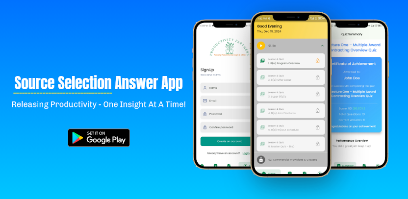 Source Selection Answer App — Interactive Learning Platform