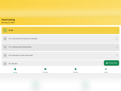 Source Selection Answer — Web App